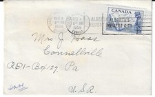 Canada - Scott's #370 in copertina da Grand Prairie, Alberta a Connellville, PA