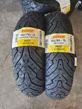 Coppia 110/90-13 56P 130/70-12 62P PIRELLI ANGEL SCOOTER DOT24/25