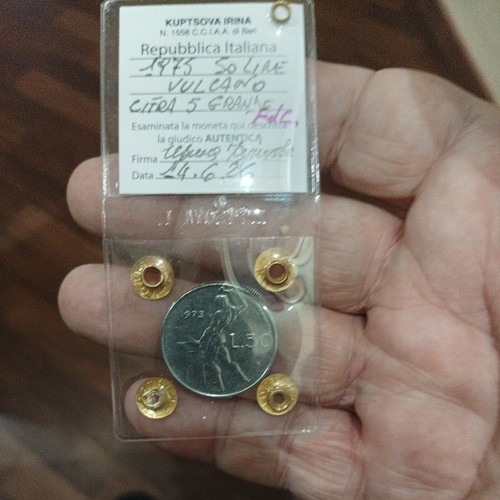 Italia lire 1975 - italia, perizia