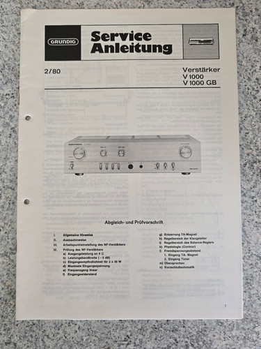 Grundig manuale servizio - di,