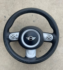 volante sterzo in pelle MINI COOPER R55 R56 R57 2007 con AIRBAG