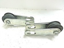 MIGLIORE PULEGGIA PER CAVI CON CHIUSURA A CROCE, 19007, 2 SCANALATURE, PULEGGIA 2" X 3/4", LOTTO DI 2