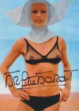 BRIGITTE BARDOT autografo