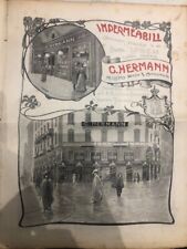 La Domenica del Corriere 42 1902 Funerali E. Zola Pro Sicilia RARA PUBBLICITA'