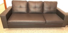 Divano In Ecopelle 3 posti 