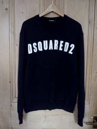 Felpa nera dsquared2 cool fit - cool,