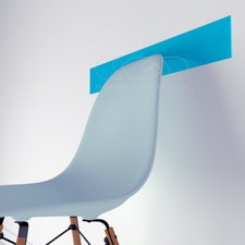 Fasce paracolpi battisedia celeste cm 99 plexiglass colorato