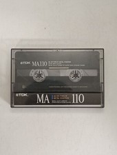 TDK MA 110 1990 SENZA SCRITTE TIPO IV 4 METAL musicassette vergini cassette tape