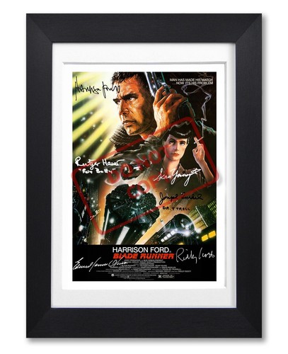 Blade runner movie cast signed - blade,