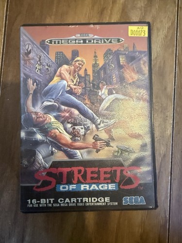 Sega mega drive streets - streets, of