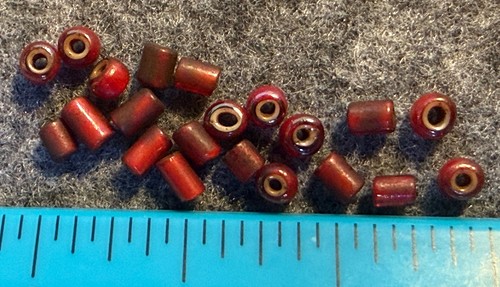 Perline originali scavate - 20,