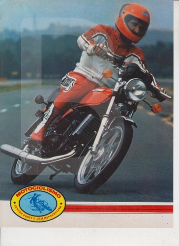 Advertising test moto - moto, laverda