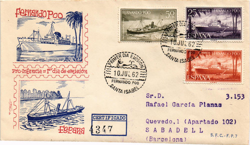 Fernando poo 1962 edifil - poo,