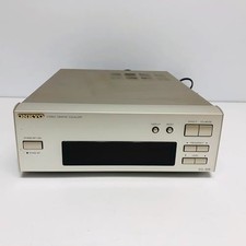 Onkyo EQ-205 Equalizzatore Grafico 7 Bande Stereo RCA Silver Vintage HiFi Usa...