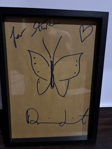 Damien hirst signed - hirst, rare