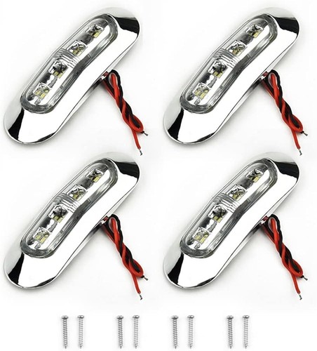 Set luci led bianche 12v - set,