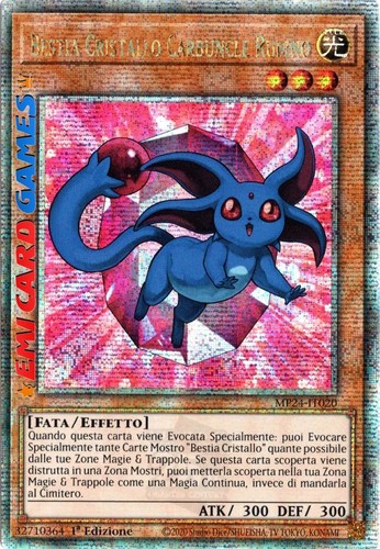 Bestia cristallo carbuncle - bestia,