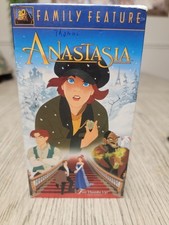 Anastasia vhs 1997 1998 rare - anastasia,