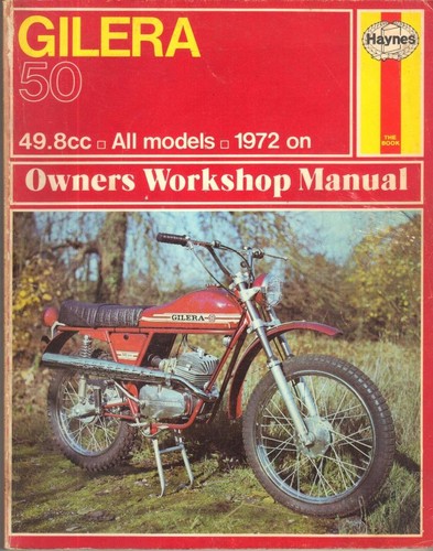 Manuale ciclomotore gilera - gilera, 50