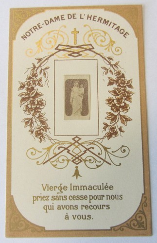 Canivet santino holy card - canivet,