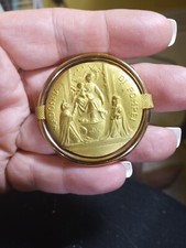 Vintage Catholic Medal Madonna