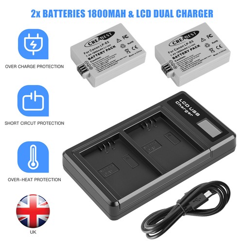 Batteria per canon - lp-e5,