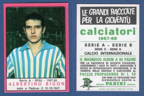 Figurina calciatori panini - figurina,