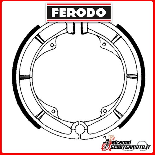 Ganasce freno ferodo fsb725 - ganasce,