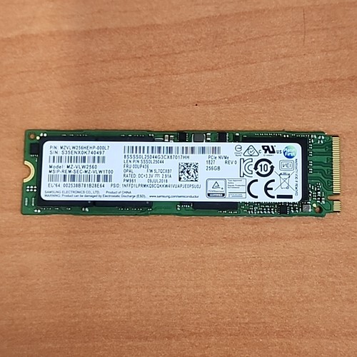 Samsung 256 ssd 2 - samsung, gb