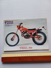 Fantic Motor Trial 200 1982 depliant originale italiano