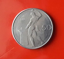 50 LIRE 1981 ERRORE -