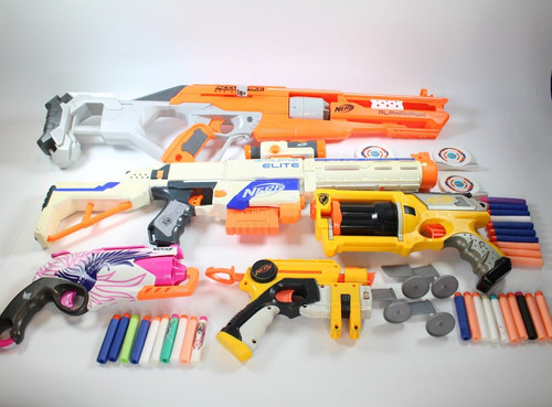 Pacchetto pistole nerf - nerf, con