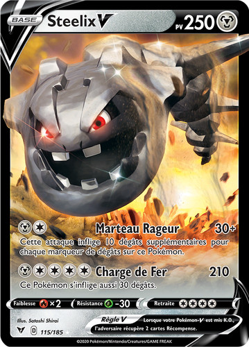 Carte pokémon steelix - carte,