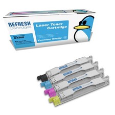Confezione Set Completo Cartucce Refresh Toner C4200 Compatibile Con Stampanti Epson