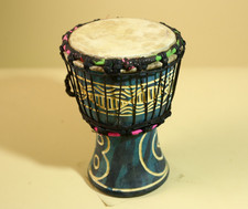 Tamburo tribale africano legno