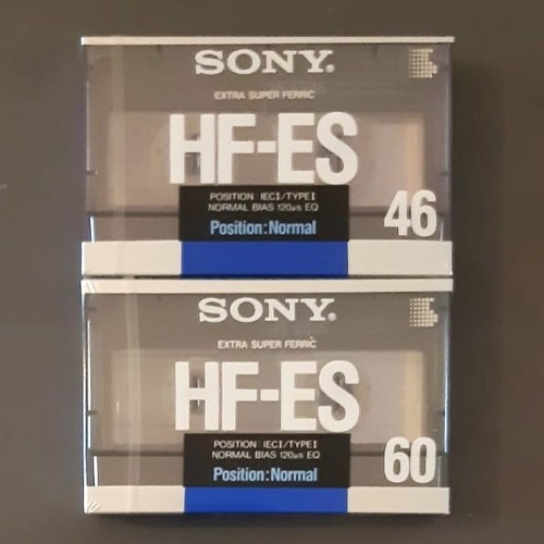 Audio cassette sony 46 - sony, hf-es