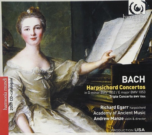 Bach harpsichord concertos cd - harpsichord,