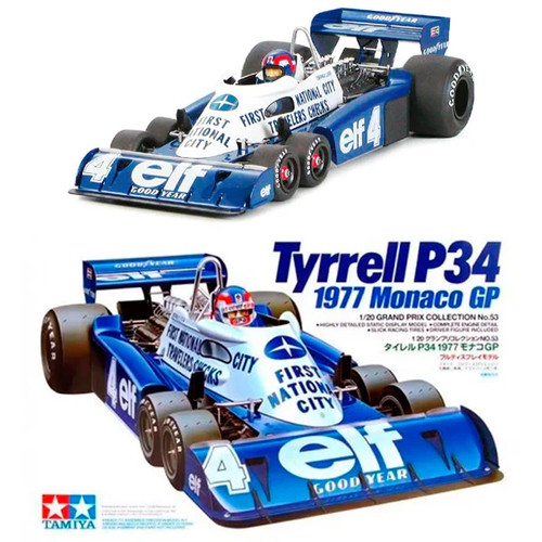 Tamiya tyrrell p34 - tyrrell, 1977