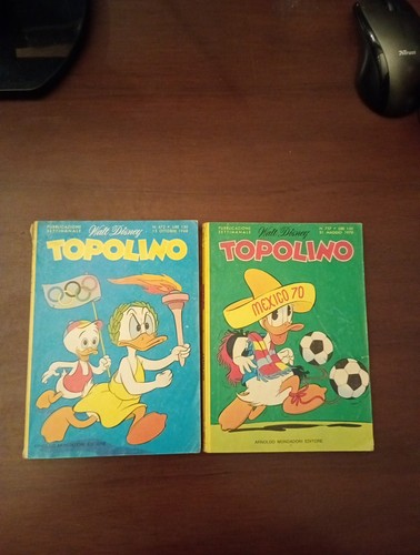 Topolino due numeri storici