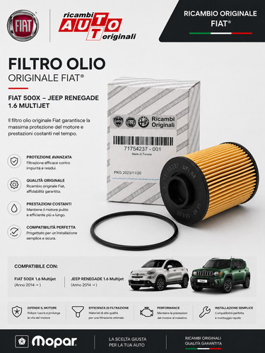71754237 filtro olio - 71754237,