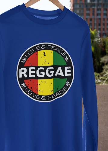 Shirt love peace - t-shirt, reggae
