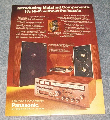 1977 panasonic 6600 - panasonic, stereo