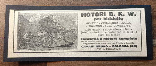 1925 bologna pubblicita - in, pubblicita'