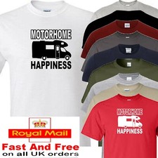 motorhome happiness t shirt 