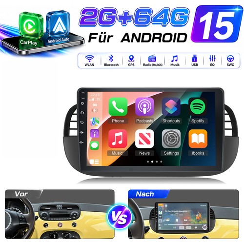 Autoradio 64gb android 15 - 9",
