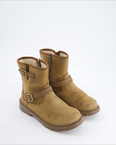 Stivaletto ugg camoscio beige - stivaletto,