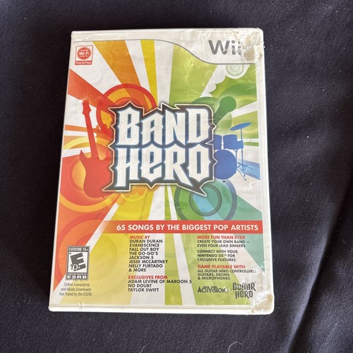 Band hero nintendo wii - band,