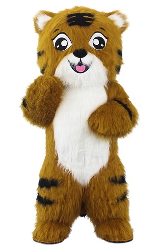 Costume gonfiabile tigre