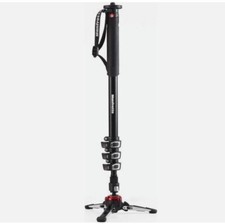 Manfrotto Monopiede MVMXPRO500 XPRO con base fluida e testa video MVMF500A