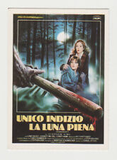 Unico indizio la luna piena  CIAK mini locandina  scheda film